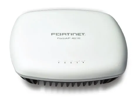 Fortinet FAP-421E-C FortiAP S421E 8 X Internal Antenna(S) + 2 X Network RJ-45 1.30Gbit/S IEEE 802.11ac Wireless Access Point Fortinet Part Number: FAP-421E-C - Refurbished