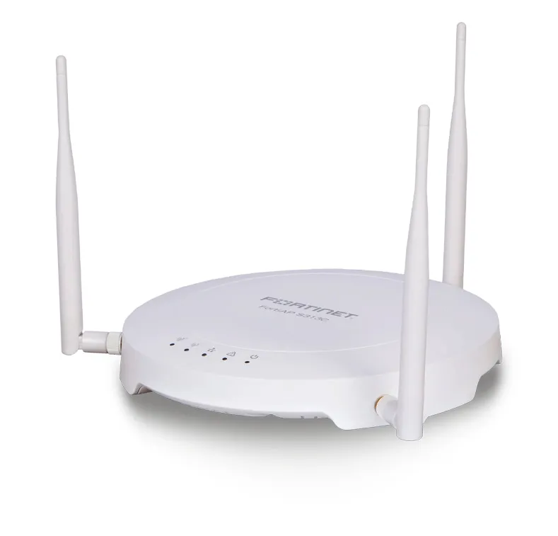 Fortinet FAP-S313C-A FortiAP 3 X External Antenna(S) + 1 X Network RJ-45 1.27Gbit/S IEEE 802.11ac Wireless Access Point Fortinet Part Number: FAP-S313C-A - Refurbished