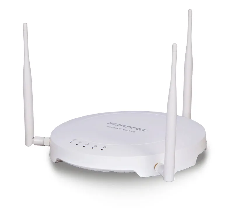 Fortinet FAP-S313C-F FortiAP 3 X External Antenna(S) + 1 X Network RJ-45 1.27Gbit/S IEEE 802.11ac Wireless Access Point Fortinet Part Number: FAP-S313C-F - Refurbished