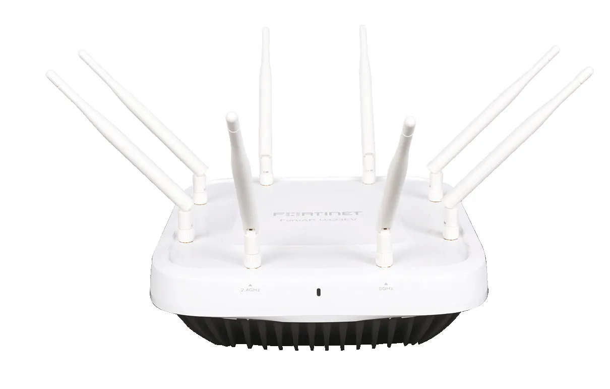 Fortinet FAP-U423EV-U FortiAP U423EV 1 X Internal Antenna(S) + 2 X Network RJ-45 3.46Gbit/S IEEE 802.11ac Wireless Access Point Fortinet Part Number: FAP-U423EV-U - Refurbished