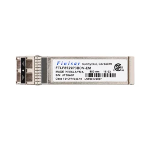 Finisar FTLF8529P3BCVA 16Gb/S 16Base-SW Multi-Mode Fibre 850nm 100m Duplex LC Connector SFP+ Transceiver Module Finisar Part Number: FTLF8529P3BCVA - New