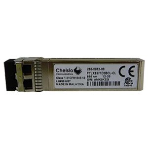 Chelsio FTLX8571D3BCL-CL 10GB/S 10GBase-SR Multi-Mode Fibre 850nm 300m Duplex LC Connector SFP+ Transceiver Module Chelsio Part Number: FTLX8571D3BCL-CL  - New