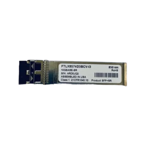 Intel FTLX8574D3BCV-I3 10Gb/S 10GBase-SR Multi-Mode Fibre 850nm Duplex LC Connector SFP+ Transceiver Module Intel Part Number: FTLX8574D3BCV-I3  - New