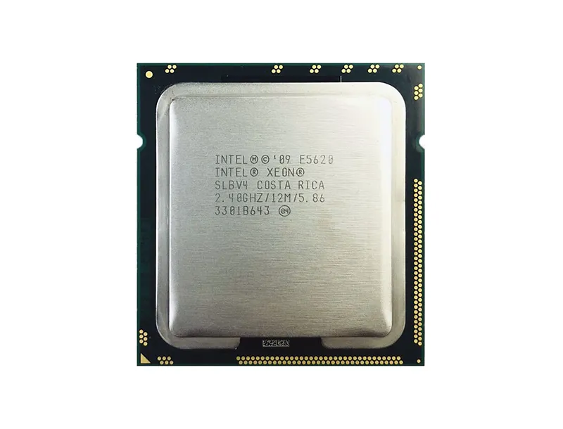 Dell G179J 2.40GHz 5.86GT/S QPI 12MB L3 Cache Socket FCLGA1366 Intel Xeon E5620 Quad-Core (4 Core) Processor Dell Part Number: G179J - New