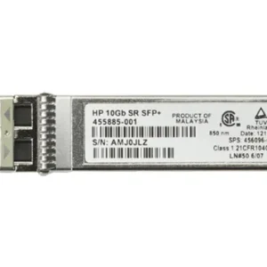 HP G8U10AV 10Gb/S 10GBase-SR Multi-Mode Fibre 850nm LC Connector SFP+ Transceiver Module HP Part Number: G8U10AV  - New