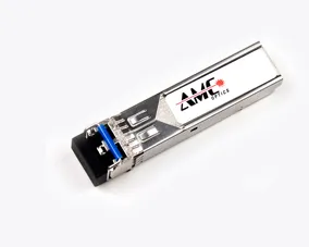 AMC Optics GLC-GE-100FX-AMC 100Mb/S 100Base-FX Multi-Mode Fibre 1310nm 2km Duplex LC Connector SFP Transceiver Module AMC Optics Part Number: GLC-GE-100FX-AMC - New