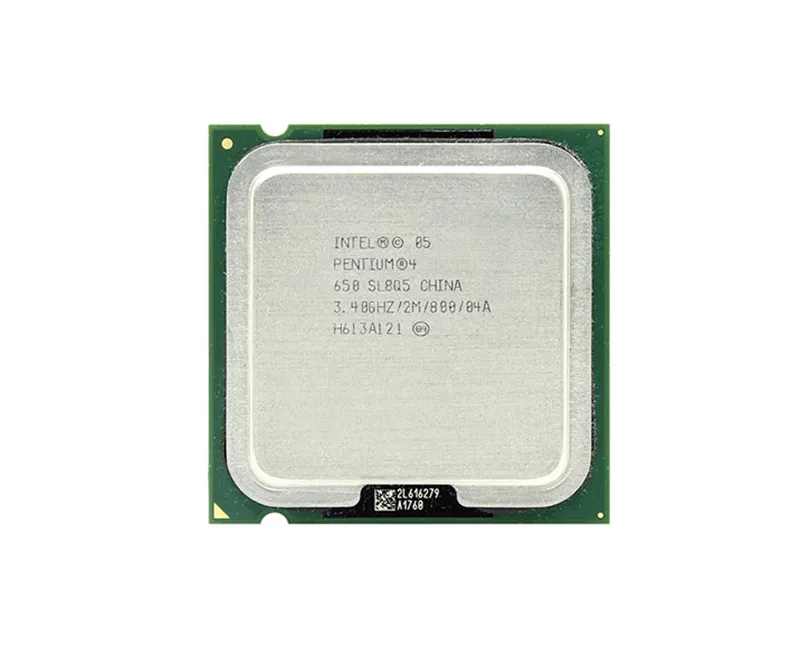 Dell GR272 3.40GHz 800MHz FSB 2MB L2 Cache Socket PLGA775 Intel Pentium 4 650 Single-Core (1 Core) Processor Dell Part Number: GR272 - New
