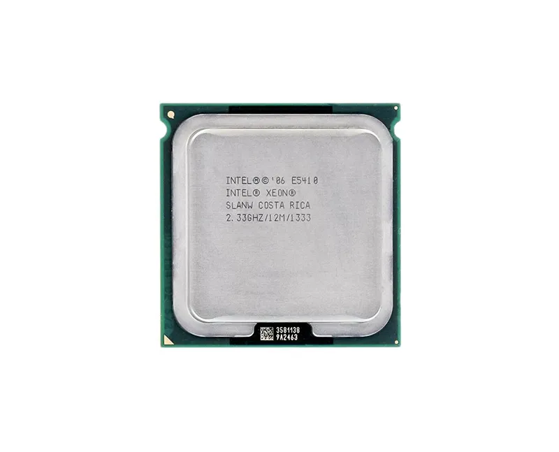 Dell GW887 2.33GHz 1333MHz FSB 12MB L2 Cache Socket LGA771 Intel Xeon E5410 Quad-Core (4 Core) Processor Dell Part Number: GW887 - New