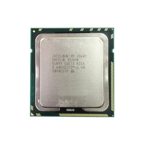 Dell HD05P 3.60GHz 6.40GT/S QPI 12MB L3 Cache Intel Xeon X5687 Quad Core Processor Dell Part Number: HD05P  - New