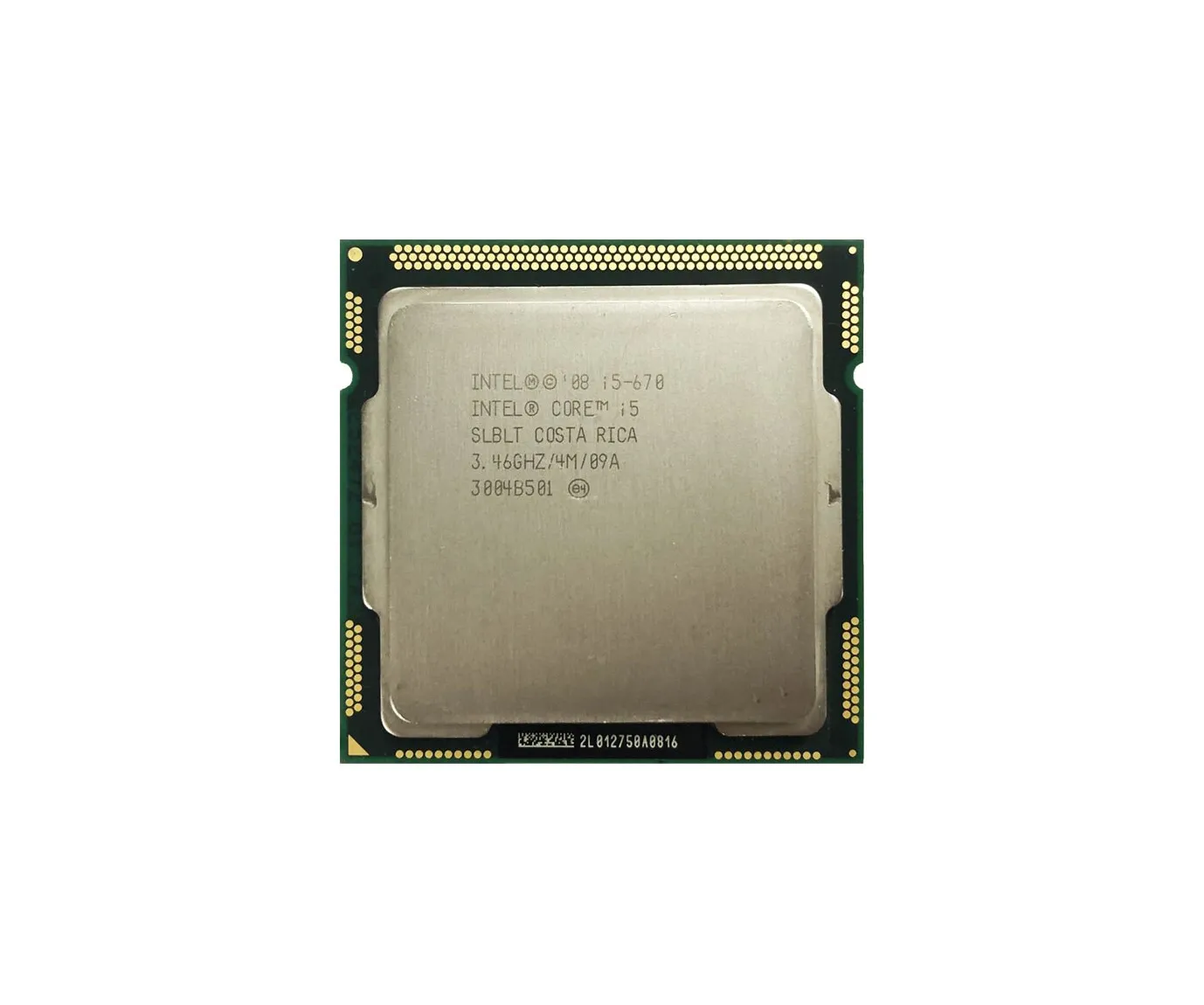 Dell HKNYP 3.4GHz 2.5GT/S QPI 4MB L3 Cache Socket FCLGA1156 Intel Core I5-670 Dual-Core (2 Core) Processor Dell Part Number: HKNYP - New