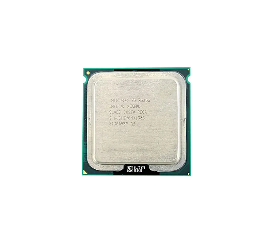 Dell HM143 2.66GHz 1333MHz FSB 8MB L2 Cache Socket LGA771 Intel Xeon X5355 Quad-Core (4 Core) Processor For PowerEdge 1950 Dell Part Number: HM143 - New