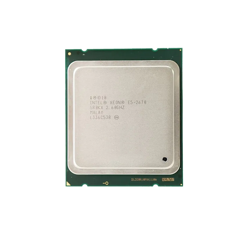 Dell HTWF9 2.60GHz 8.00GT/S QPI 20MB L3 Cache Socket FCLGA2011 Intel Xeon E5-2670 Octa-Core (8 Core) Processor Dell Part Number: HTWF9 - New