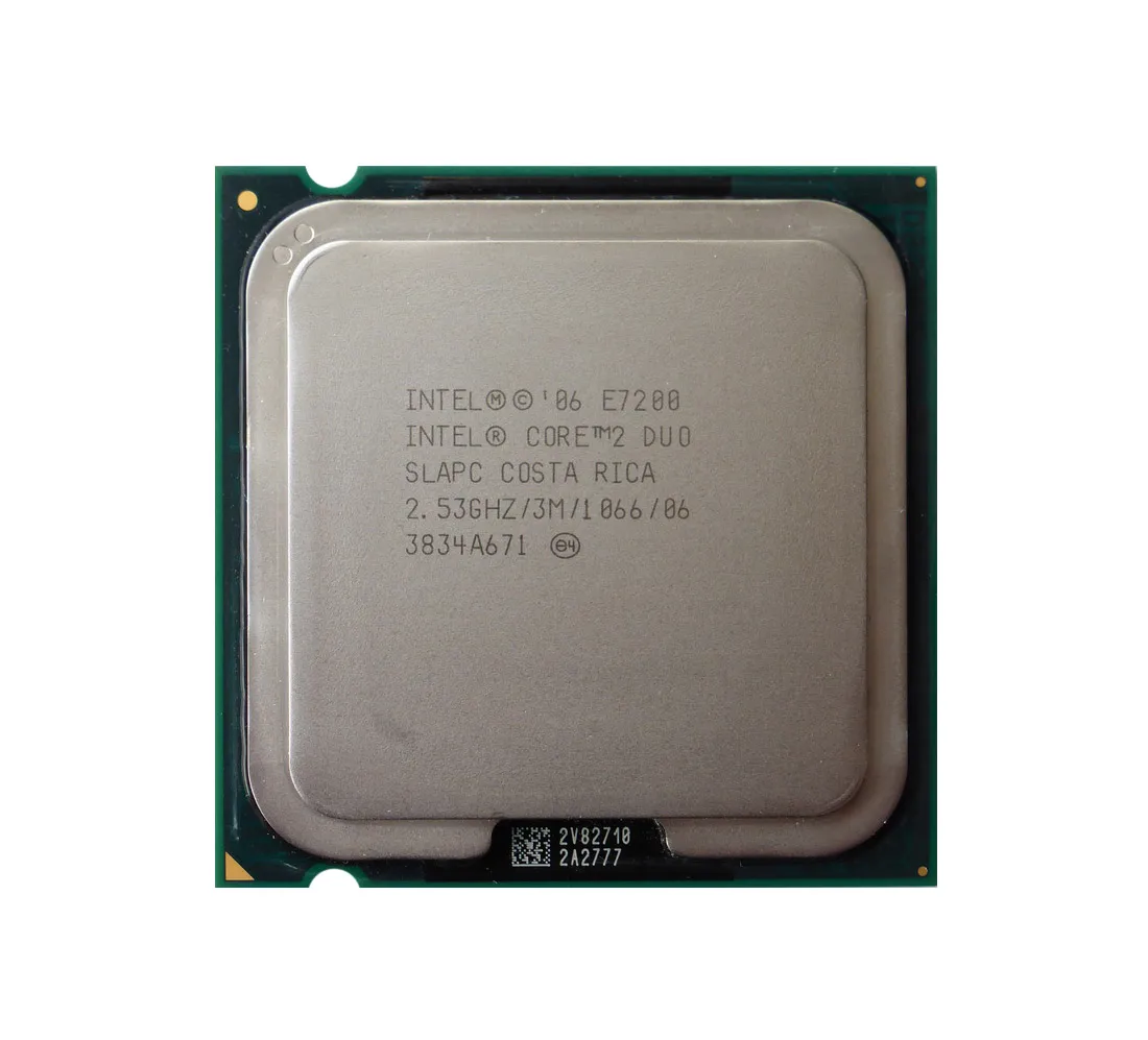 Dell 0F007F 2.53GHz 1066MHz FSB 3MB L2 Cache Intel Core 2 Duo E7200 Processor Dell Part Number: 0F007F - New