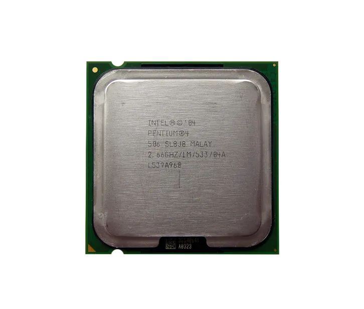 Dell N0949 2.66GHz 533MHz FSB 1MB L2 Cache Socket PLGA775 Intel Pentium 4 506 Single-Core (1 Core) Processor Dell Part Number: N0949 - New