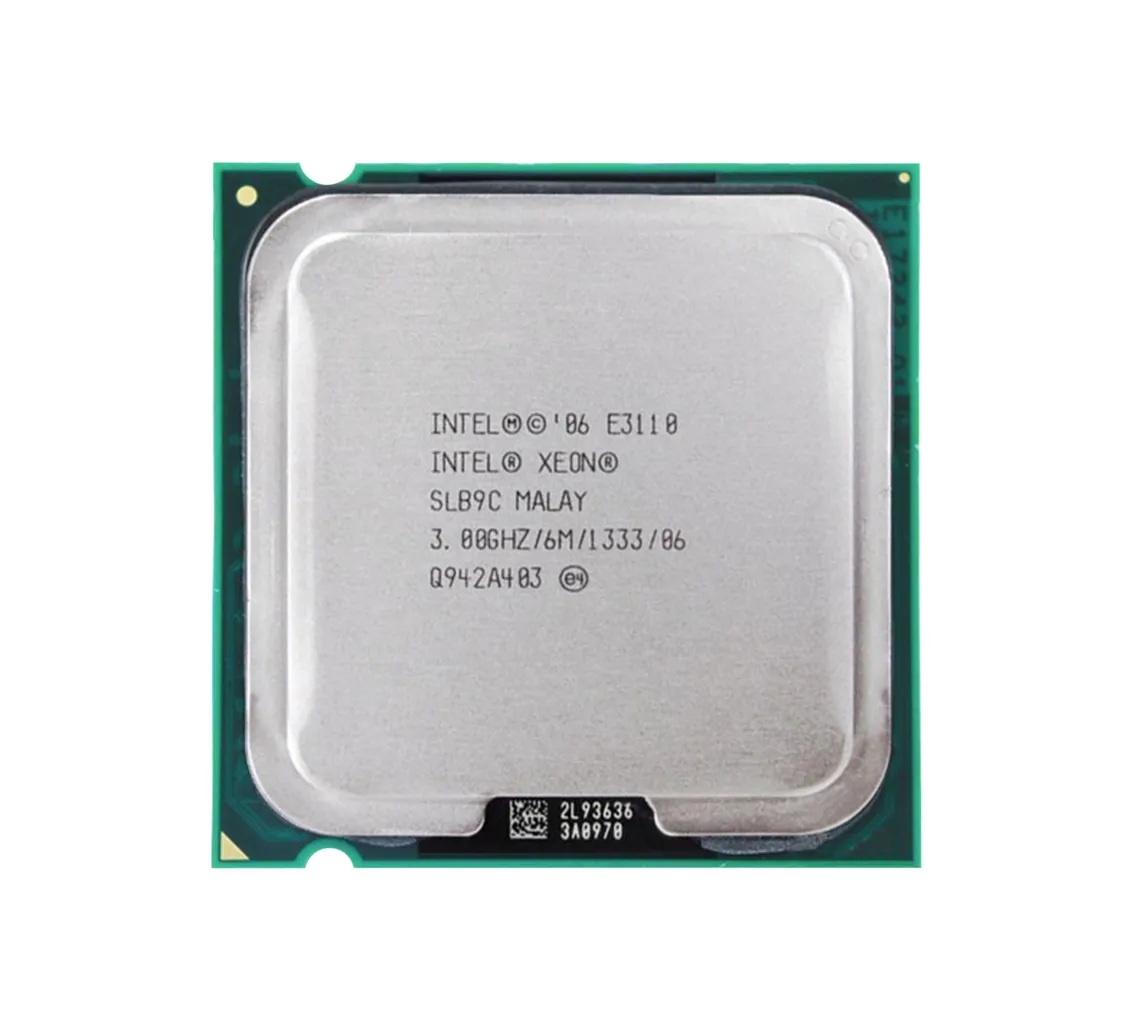 Dell P694D 3.00GHz 1333MHz FSB 6MB L2 Cache Socket LGA775 Intel Xeon E3110 Dual-Core (2 Core) Processor Dell Part Number: P694D - New