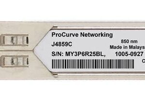HPE J4859C ProCurve X121 1Gb/S 1000Base-LX Single-Mode Fibre 1310nm 10km Duplex LC Connector SFP (Mini-GBIC) Transceiver Module HPE Part Number: J4859C  - New