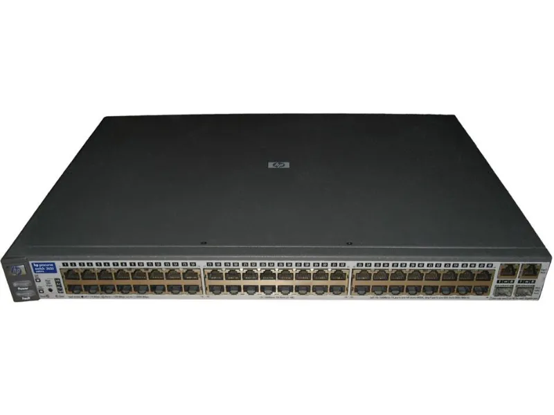 HP J4899-69301 ProCurve 2600 Series 2650 48 X RJ-45 Ports 10/100Base-TX + 2 X RJ-45 GE Ports + 2 X SFP(Mini-GBIC) Ports Layer 3 Managed 1U Rack-Mountable Stackable Fast Ethernet Network Switch HP Part Number: J4899-69301 - New