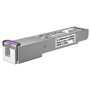 HP J9099B ProCurve X112 100Mb/S 100Base-BX-D Single-Mode Fibre 1550nm-TX/1310nm-RX 10km LC Connector SFP(Mini-GBIC) Transceiver Module HP Part Number: J9099B  - New