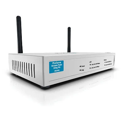 HP JG994-61001 525 IEEE 802.11ac 5GHz 866Mbit/S 1xPort PoE 1000Base-T + 1xPort GE 4xInternal + 4xExternal Antennas Wireless Access Point HP Part Number: JG994-61001 - New