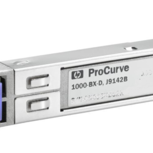 HPE J9142B#ABA ProCurve X122 1Gb/S 1000Base-BX-D Single-Mode Fibre 1490nmTx/1310nmRx 10km LC Connector SFP (Mini-GBIC) Transceiver Module HPE Part Number: J9142B#ABA  - New