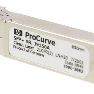 HP J9150A#ABA Aruba X132 10Gb/S 10GBase-SR Multi-Mode Fibre 850nm 300m Duplex LC Connector SFP+ Transceiver Module HPE Part Number: J9150A#ABA  - New