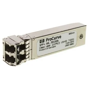 HP J9150AR Aruba X132 10Gb/S 10GBase-SR Multi-Mode Fibre 850nm 300m Duplex LC Connector SFP+ Transceiver Module HPE Part Number: J9150AR  - New