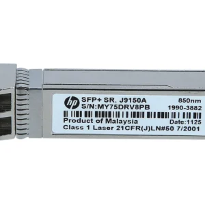 HP J9150DR Aruba X132 10Gb/S 10GBase-SR Multi-Mode Fibre 850nm 300m Duplex LC Connector SFP+ Transceiver Module HPE Part Number: J9150DR  - New