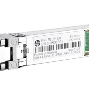 HP J9153-61101 ProCurve X132 10Gb/S 10GBase-ER Single-Mode Fibre 1550nm 40km Duplex LC Connector SFP+ Transceiver Module HP Part Number: J9153-61101  - New