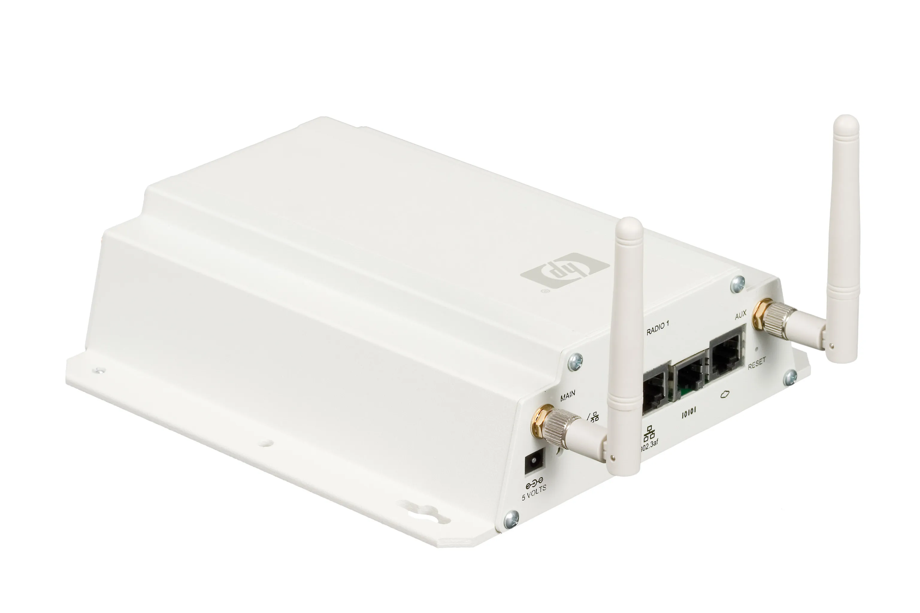 HP J9346A ProCurve MSM313 IEEE 802.11a/B/G 5GHz 54Mbit/S 2 X Port PoE 10/100Base-TX 2 X Dual-Band Omni-Directional Antennas Wireless Access Point HP Part Number: J9346A - Refurbished
