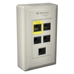 HP J9422A ProCurve MSM317 IEEE 802.11b/G 2.4GHz 54Mbit/S 4 X Ports 10/100Base-TX 2 X Internal Antennas Wireless Access Point HP Part Number: J9422A  - Refurbished