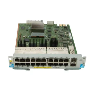 HP J9536-61201 ProCurve 20 X Ports 1000Base-T PoE+ + 2 X Ports SFP+ Network Switch Module HP Part Number: J9536-61201 - New