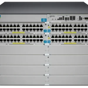 HP J9540AR ProCurve 5400 Zl Series 5412-92G-PoE+ 92 X Ports 1000Base-T PoE+ + 4 X Slots Open SFP Mini-GBIC + 8 X Open Module Slots Layer 3 Managed Chassis Switch HP Part Number: J9540AR  - New