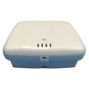 HP J9621-61001 MSM466 IEEE 802.11a/B/G/N 5GHz 450Mbit/S 1 X Port PoE 1000Base-T 6 X External Dual-Band Antennas Wireless Access Point HPE Part Number: J9621-61001  - Refurbished