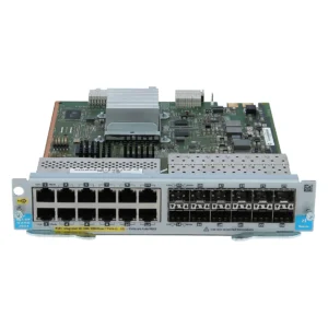 HPE J9637-61201 12 X Ports PoE+ 1000Base-T + 12 X Ports SFP V2 ZL Gigabit Ethernet Expansion Module HPE Part Number: J9637-61201 - New