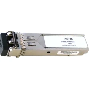 HP J9677AR X170 1Gb/S 1000Base-CWDM LH-40 Single-Mode Fibre 1470nm 40km Duplex LC Connector SFP Transceiver Module HP Part Number: J9677AR - New