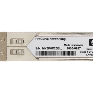 HP J9678-61001 X171 1Gb/S 1000Base-CWDM Single-Mode Fibre 80km 1490nm Duplex LC Connector SFP Transceiver Module HP Part Number: J9678-61001 - New