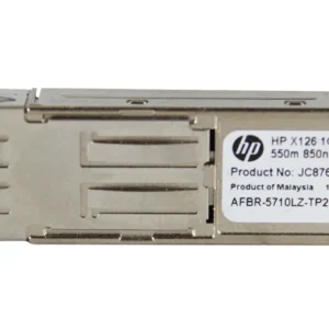 HP JC876-61001 X126 1Gb/S 1000Base-SX Multi-Mode Fibre 850nm 550m LC Connector SFP (Mini-GBIC) Transceiver Module HP Part Number: JC876-61001  - New