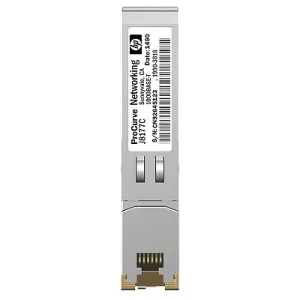 HP JD089-61201 ProCurve X120 1Gb/S 1000Base-T Copper-Mode 100m RJ-45 Connector SFP Transceiver Module HP Part Number: JD089-61201  - New