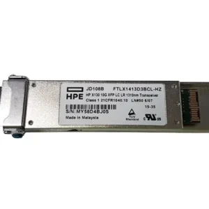 HP JD108-61001 X130 10Gb/S 10GBase-LR Single-Mode Fibre 1310nm 10km Duplex LC Connector XFP Transceiver Module HP Part Number: JD108-61001  - New