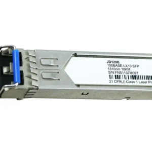 HP JD120BR X110 100Mb/S 100Base-LX Single-Mode Fibre 1310nm 10km LC Connector SFP (Mini-GBIC) Transceiver Module HP Part Number: JD120BR  - New