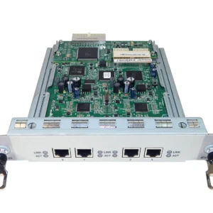 HP JD594-61101 MSR 4 X Ports FXS Flexible Interface Card (FIC) Interface Module HP Part Number: JD594-61101  - New