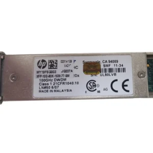 HP JG227-61001 ProCurve X180 10Gb/S 10GBase-DWDM Single-Mode Fibre 1539.77nm 80km LC Connector XFP Transceiver HP Part Number: JG227-61001  - New