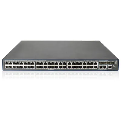 HP JG302B FlexNetwork 3600 Series 3600-48-PoE+ V2 48 X RJ-45 Ports PoE+ 10/100Base-TX + 4 X SFP Ports + 2 X Dual Personality Ports Layer 3 Managed 1U Rack-Mountable Fast Ethernet Network EI Switch HPE Part Number: JG302B - New