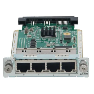 HP JG740-61101 MSR 4 X Ports 1000Base-T RJ-45 Gigabit Ethernet PoE Switch SIC Network Switch Module HP Part Number: JG740-61101  - New