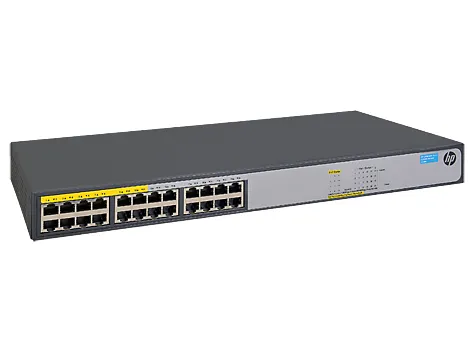 HP JH019AR Office Connect 1420 Series 1420-24G-PoE+ 12xRJ-45 Ports PoE+ 1000Base-T + 12xRJ-45 Ports Layer2 Unmanaged Gigabit Ethernet Switch HPE Part Number: JH019AR - New