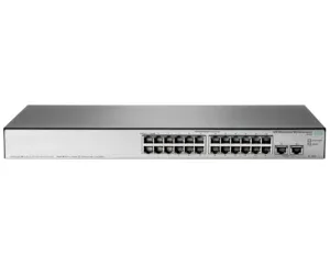 HP JL170AR OfficeConnect 1850 Series 1850-24G-2XGT 24 X RJ-45 Ports 10/100/1000Base-T + 2 X Copper Combo SFP+ Ports Layer 2 Managed Rack-Mountable Gigabit Ethernet Network Switch HPE Part Number: JL170AR  - New
