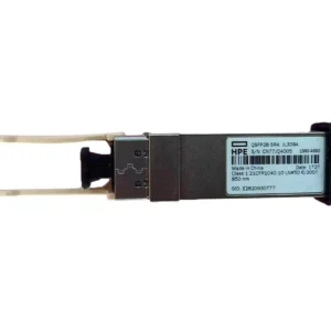 HP JL309AR Aruba 100Gb/S 100GBase-SR4 Multi-Mode Fibre 100m MPO Connector QSFP28 Transceiver Module HP Part Number: JL309AR  - New