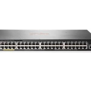 HPE JL355A Aruba 2540 Series 2540-48G-4SFP+ 48xRJ-45 Ports 10/100/1000Base-T + 4xSFP+ Ports Layer2 Managed 1U Gigabit Ethernet Switch HPE Part Number: JL355A  - New