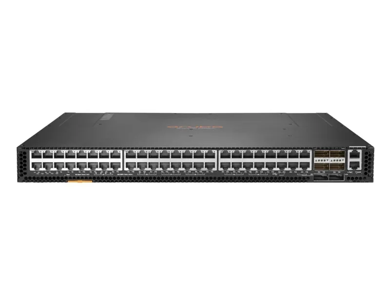 HP JL581-61001 48 X SFP+ Ports 10GBase-X + 6 X QSFP+ Layer 3 Managed Rack-Mountable Gigabit Ethernet Network Switch HPE Part Number: JL581-61001 - New