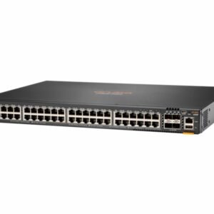 HPE JL726B Aruba 6200F 48G 48-Ports PoE+ 10/100/1000Base-T RJ-45 Gigabit Ethernet + 4-Ports 10GBase-X SFP+ Layer 3 Managed 1U Rack-Mountable Network Switch HPE Part Number: JL726B  - New
